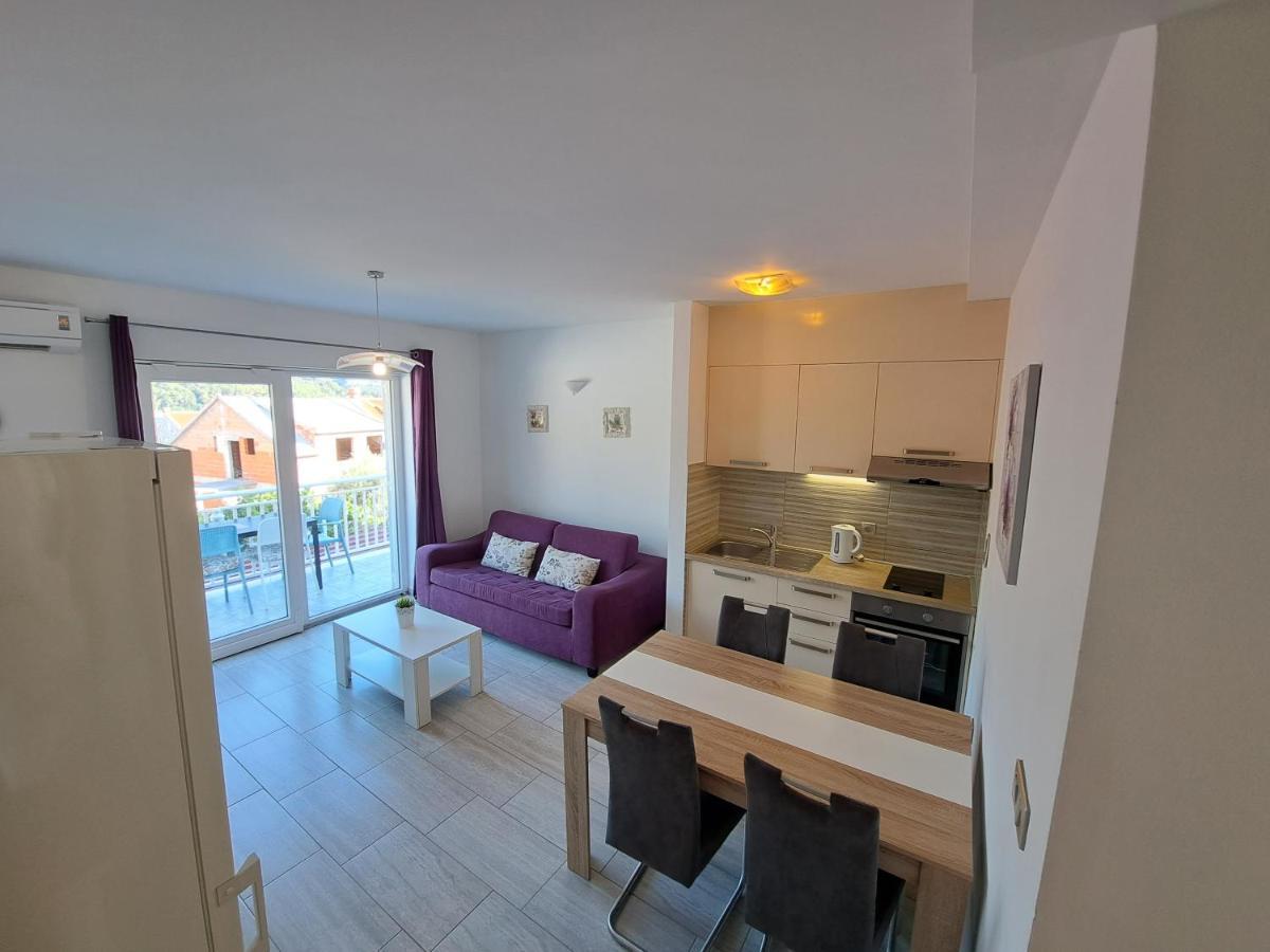Apartments Sisevic - Comfort Apartments With Balconies And Sea View Slano Ngoại thất bức ảnh